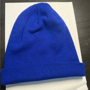 Vibrant Blue Knit Beanie